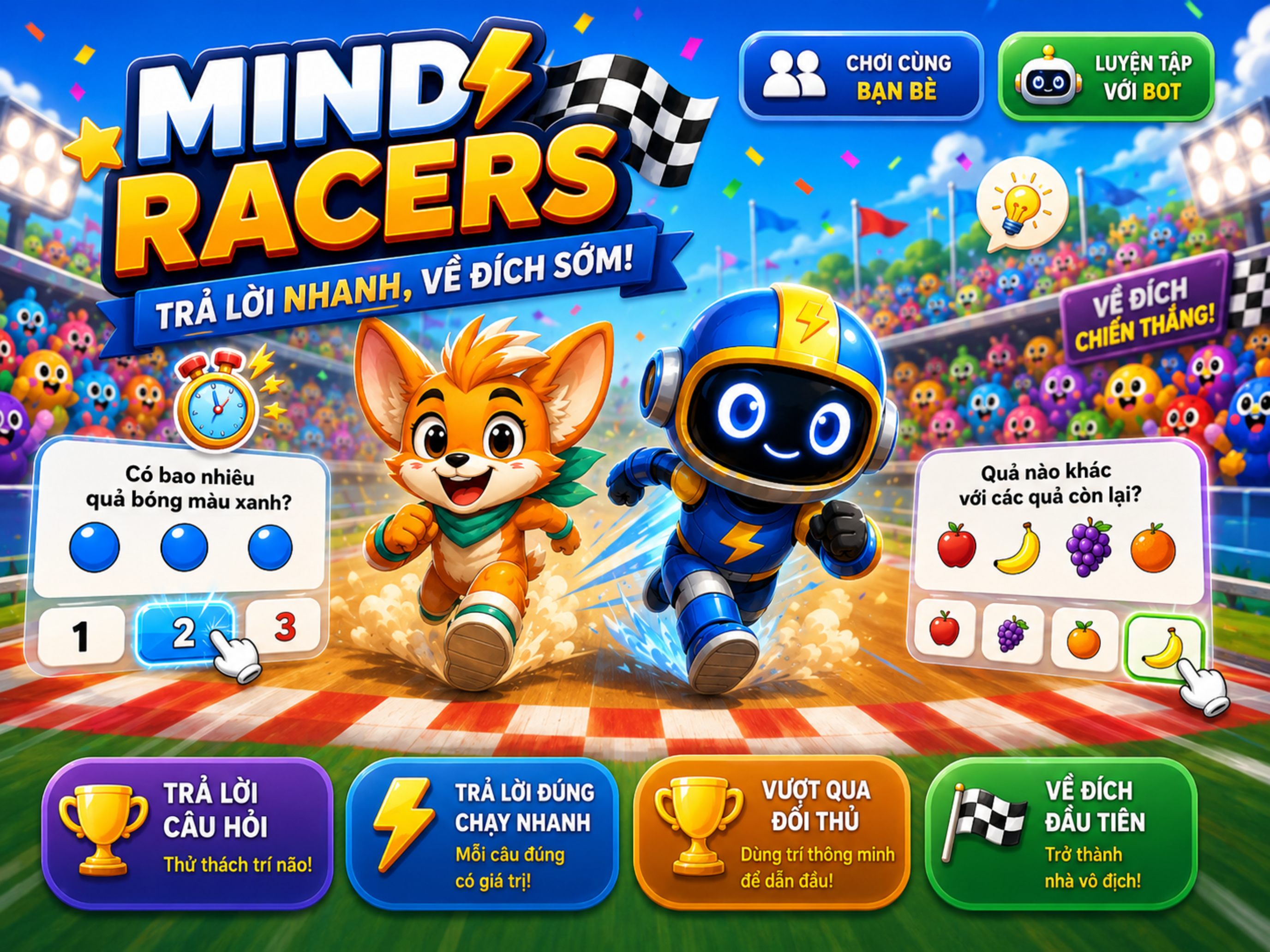 Ảnh banner game Mind Racers